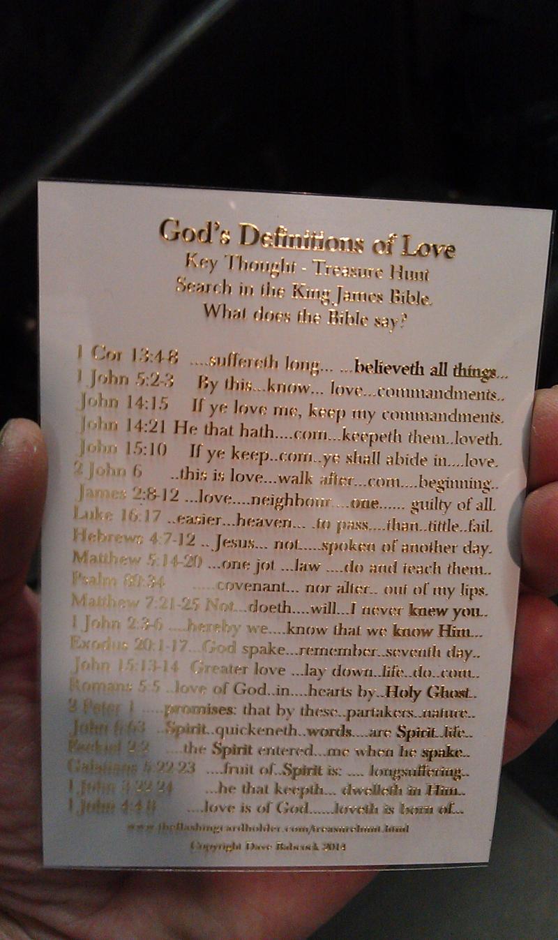 Key Thought - Treasure Hunt Cards R&D